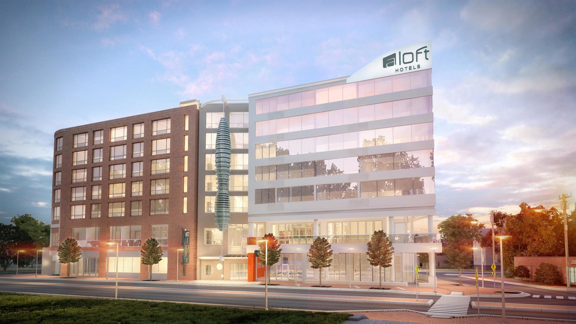 Aloft Raleigh Hotel Buitenkant foto